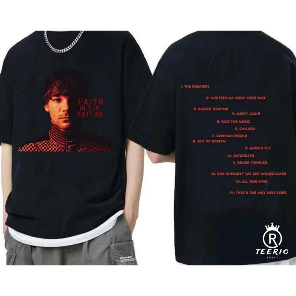 Louis Tomlinson Bigger Than Me Shirt 2 Sided
